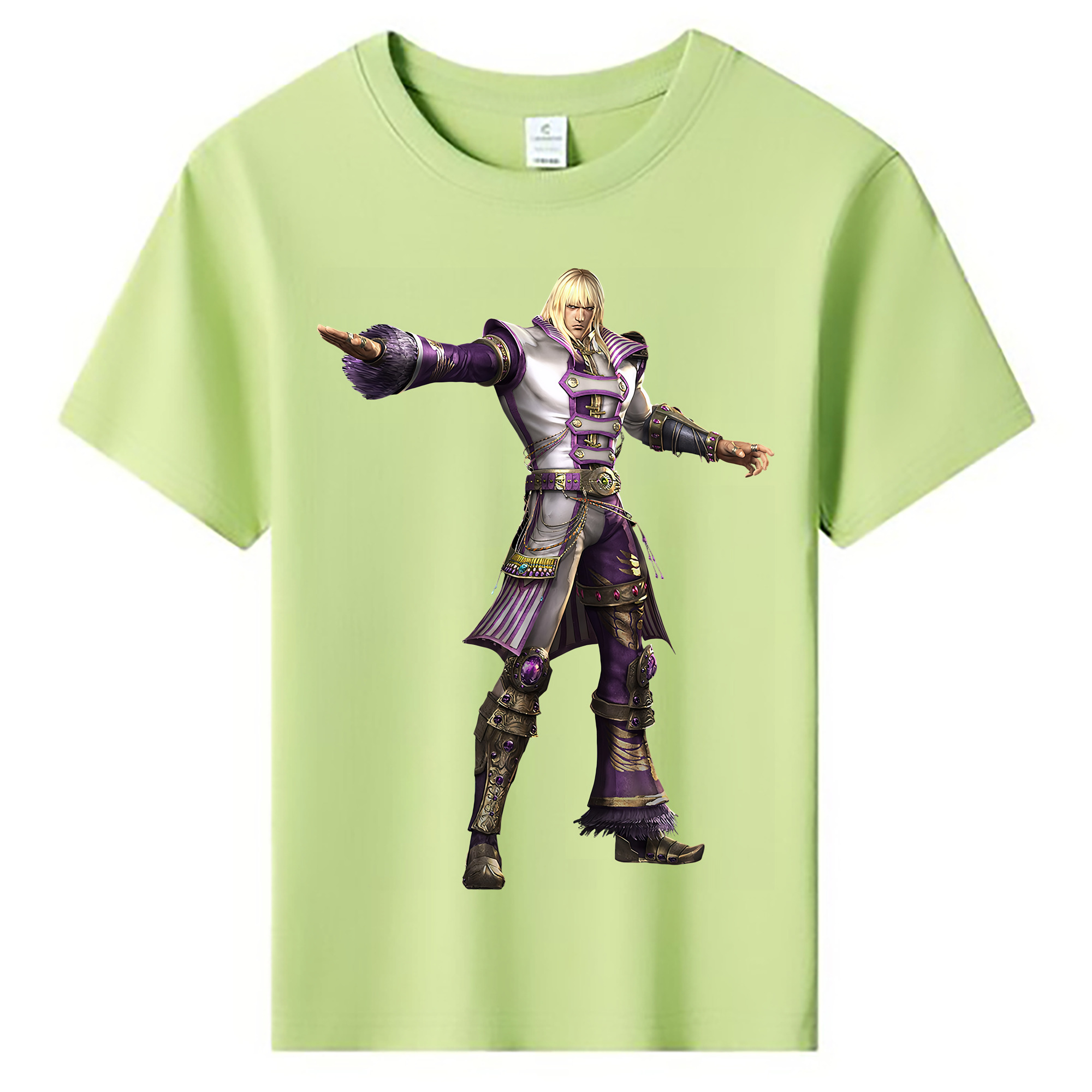 （画像用） 北斗の拳 Fist of the North Star 綿100％キッズTシャツ（フロントプリント）
